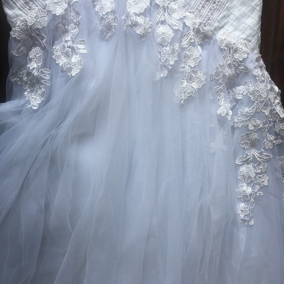 Handmade Mermaid Wedding Dress - Picture 8 of 13